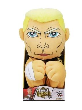 WWE Rumble Champs Cody Rhodes Plush Fighting Puppet New